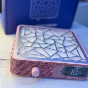 ESTRACTOR DE POLVO CON CRISTAL ROSA