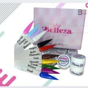 gel-apintig-belleza-gama-B.jpg Kit de gel painting gama B belleza