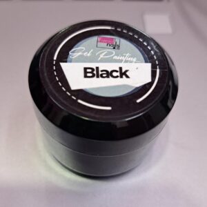 gel painting black fantasy