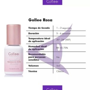 Gollee tapa rosa