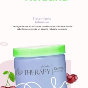 Mascarilla cereza y keratina therapy