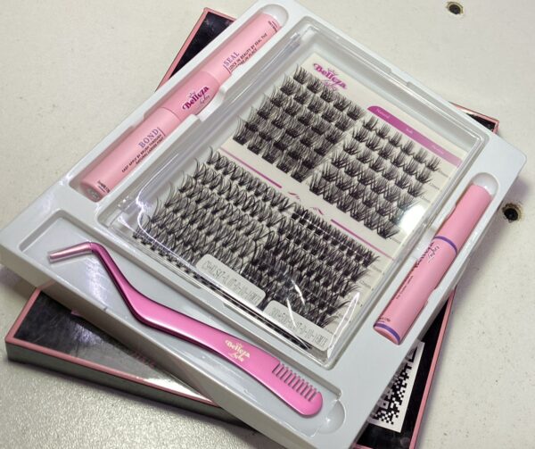 Kit  de pestañas Belleza Lashes