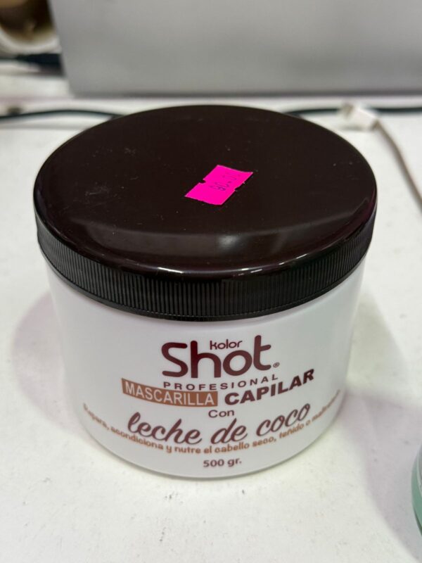 Mascarilla leche y coco SHOT