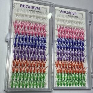 Blíster de pestañas Adoravel de colores