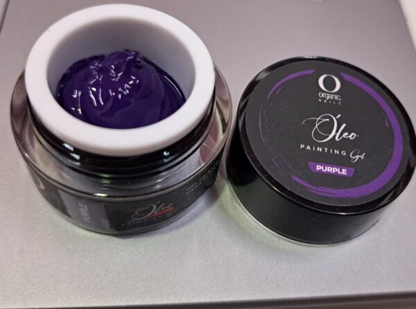 Oleo gel painting pueple organic