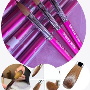 Pincel #12 fucsia Belleza Nails