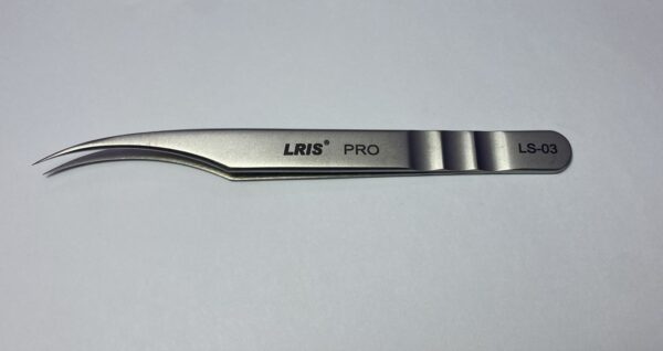 Pinza para pestañas pelo a pelo #03 LRIS PRO