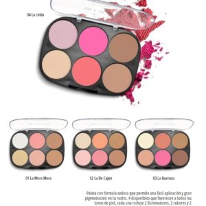Paleta para rostro Bissu