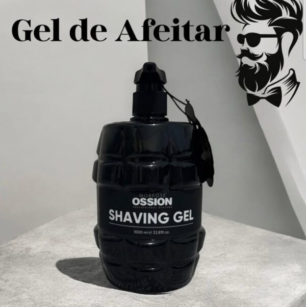 Shaving gel blak Ossion