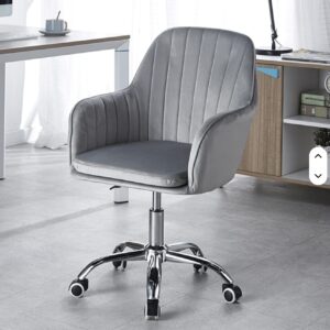 silla clavel gris con rodo