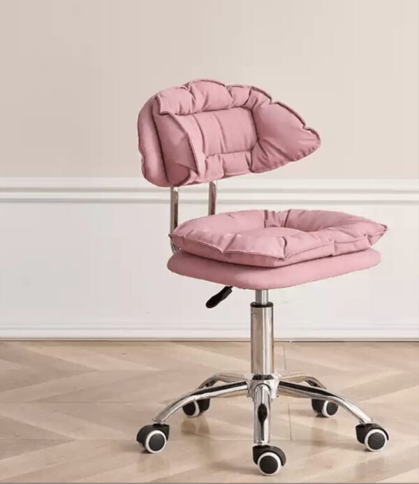 Silla pink con rodo