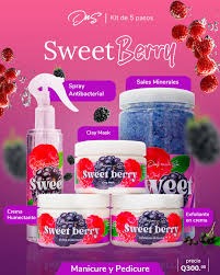 kit de pedicura sweet berry