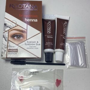 Tinte para Pestañas y Cejas Rootana marrón
