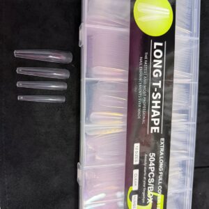 Long T-shape tip xxxl para softe gel